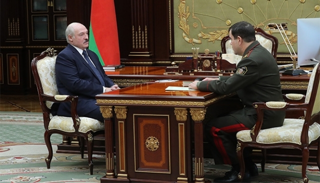 Александр Лукашенко и Валерий Вакульчик. 1 июня 2020 