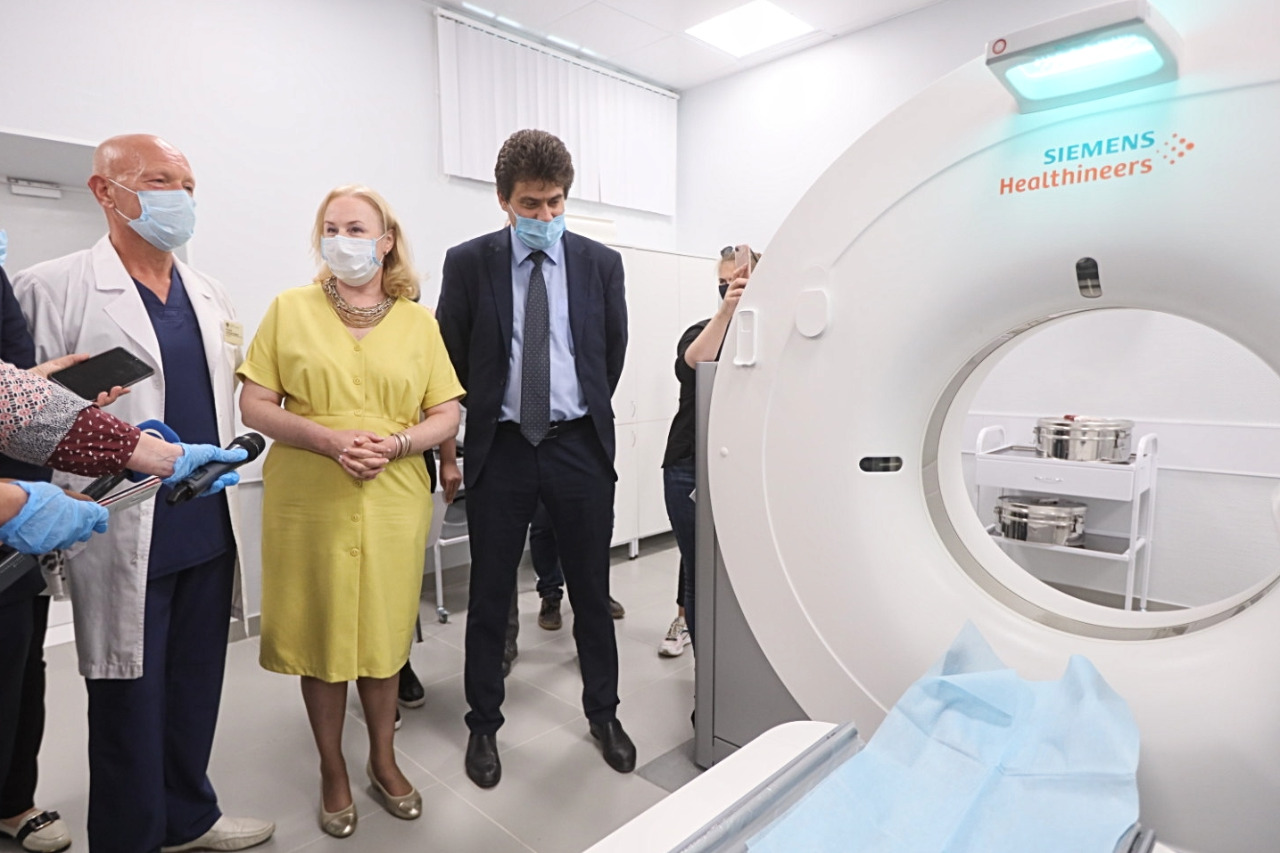 В Екатеринбурге запустили новый томограф для пациентов с COVID-19