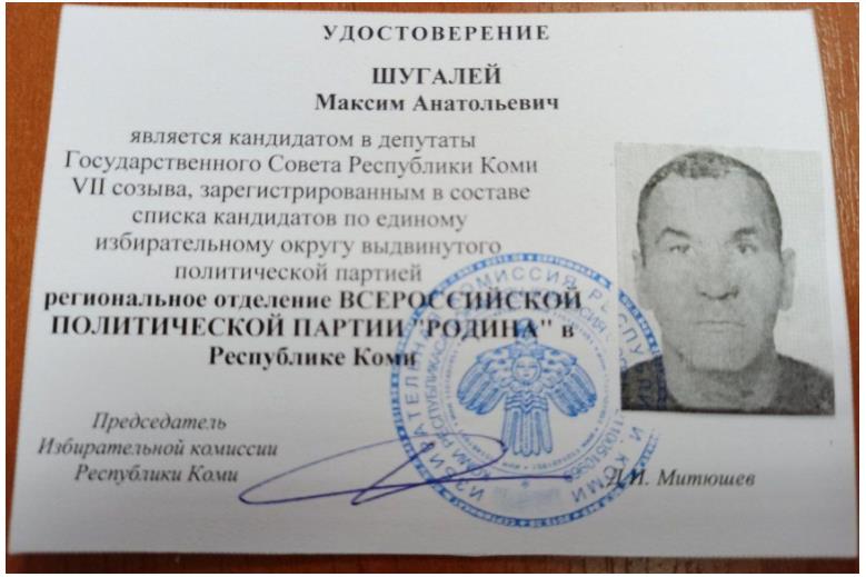 Максим Шугалей возглавит списки от партии «Родина» на выборах в Коми