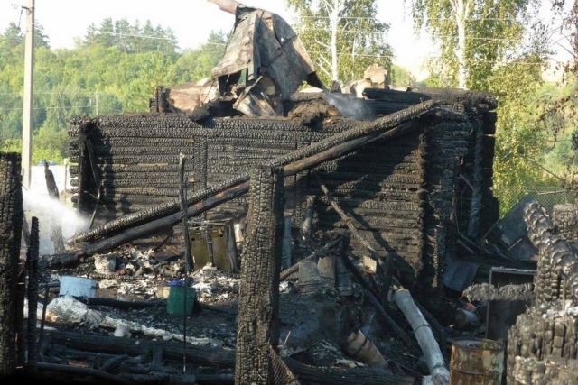 В Самарской области в результате пожара погибли два человека