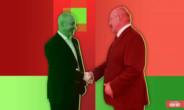 Alexander Lukashenko e Dmitry Gordon