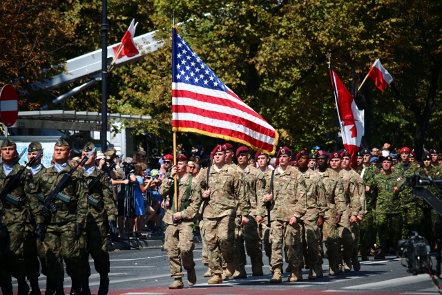 Soldados americanos na polônia 