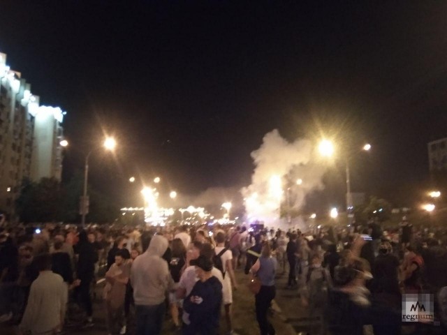 Акции протеста в Минске. 10.08.2020
