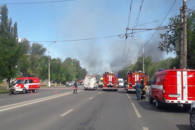 В Волгограде взорвалась газовая заправка