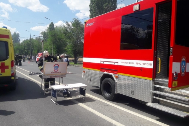 В Волгограде СК начал проверку по факту взрыва газа на заправке