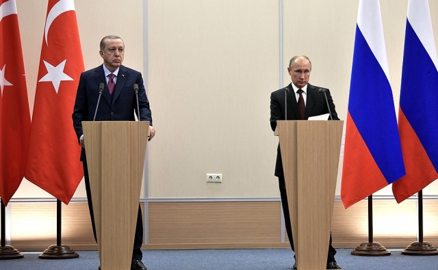 Встреча Влвдимира Путина и Таипа Эрдогана. Сочи. 2017