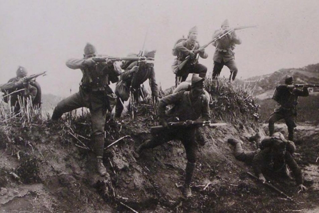 Греческая пехота. Греко-турецкая война 1919—1922