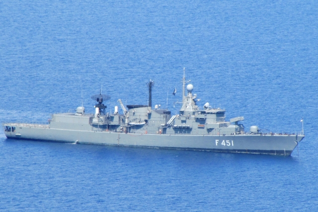 Греческий фрегат «Lemnos» (F451) 