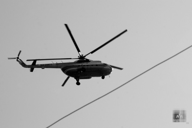 Вертолет Ми-8 совершил аварийную посадку в Хакасии