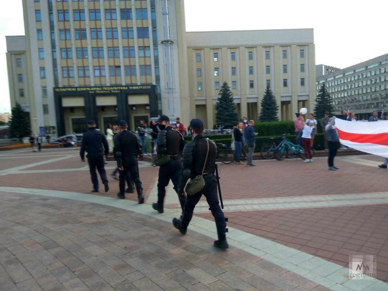 В Белоруссии возбуждено 46 уголовных дел о нападениях на силовиков