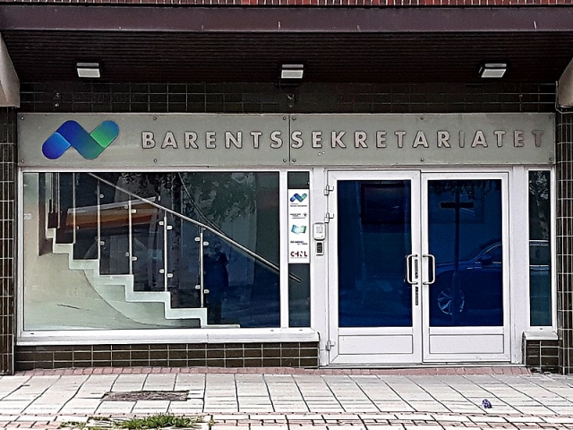 Sede do Secretariado de Barents.  Kirkenes