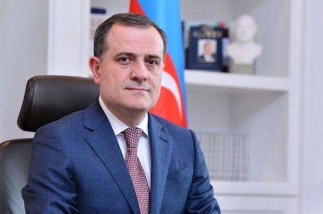 Министр иностранных дел Азербайджана Джейхун Байрамов 