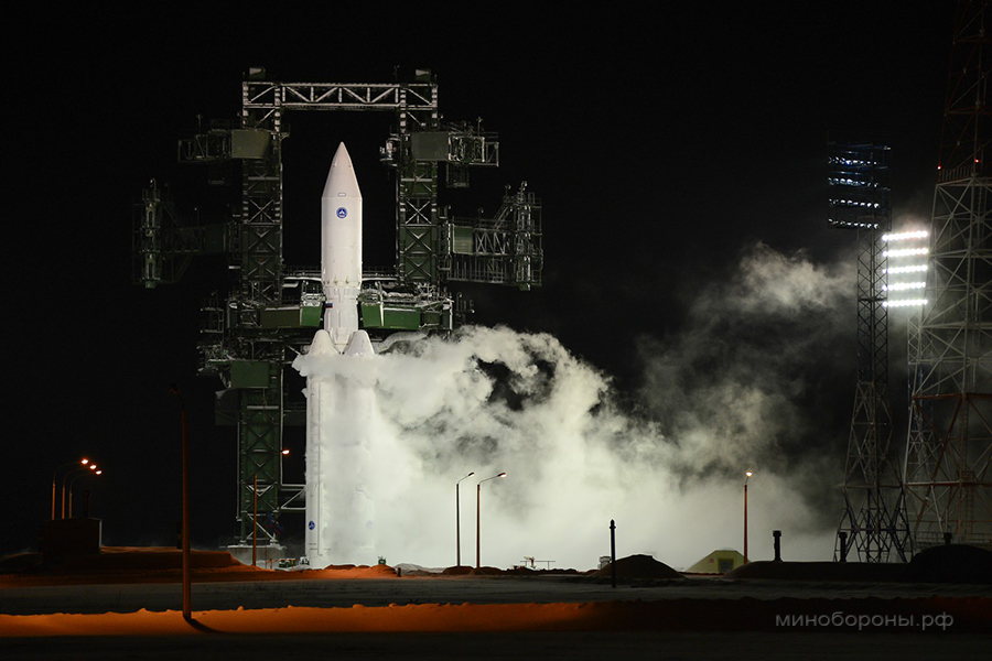 На космодром «Плесецк» доставили ракету-носитель «Ангара»