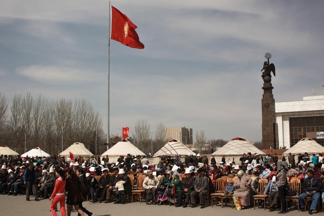 Площадь Ала-Тоо, Бишкек, Киргизия