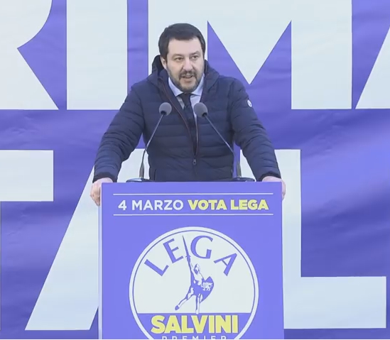 Маттео Сальвини обвинил главу МВД Италии в некомпетентности