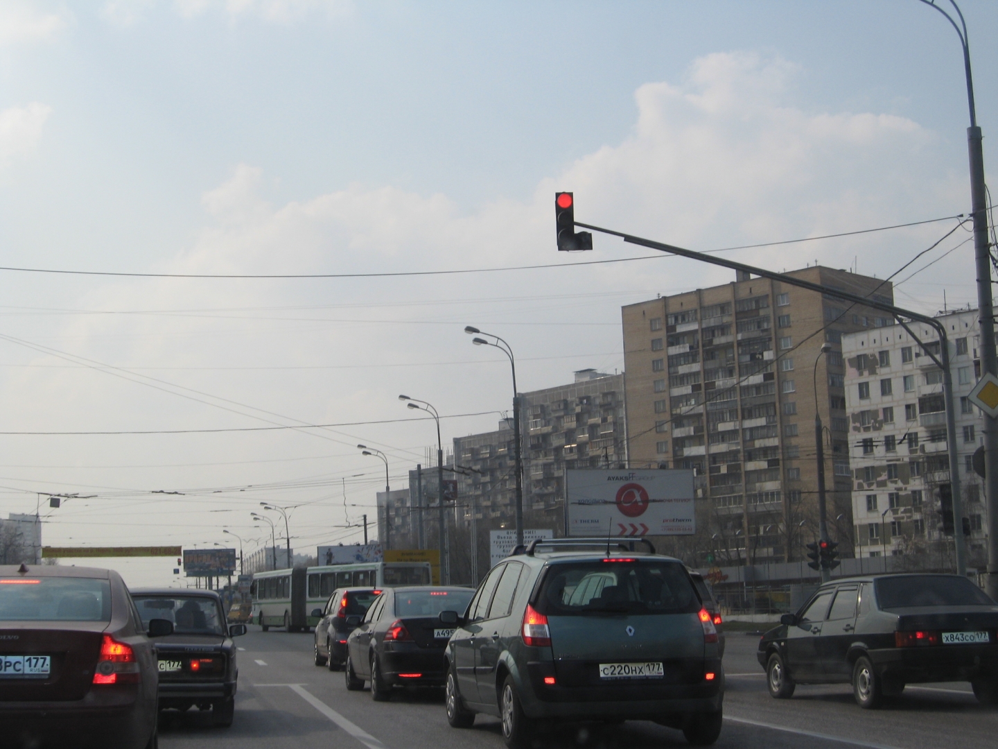 въезд в москву