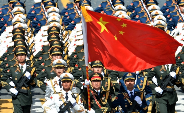 Народно-освободительная армия Китая. Парад в Москве. 9 мая 2015