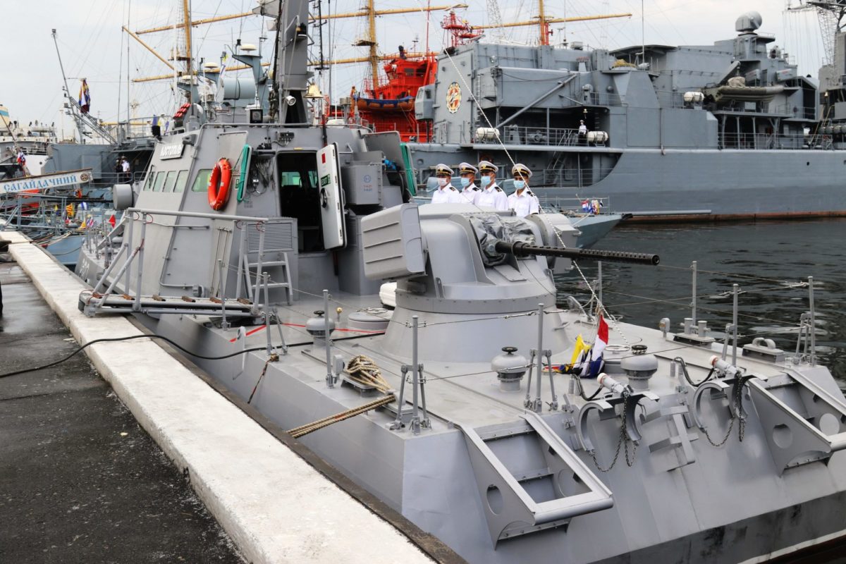 Военно-морская мощь Украины выросла на один катер