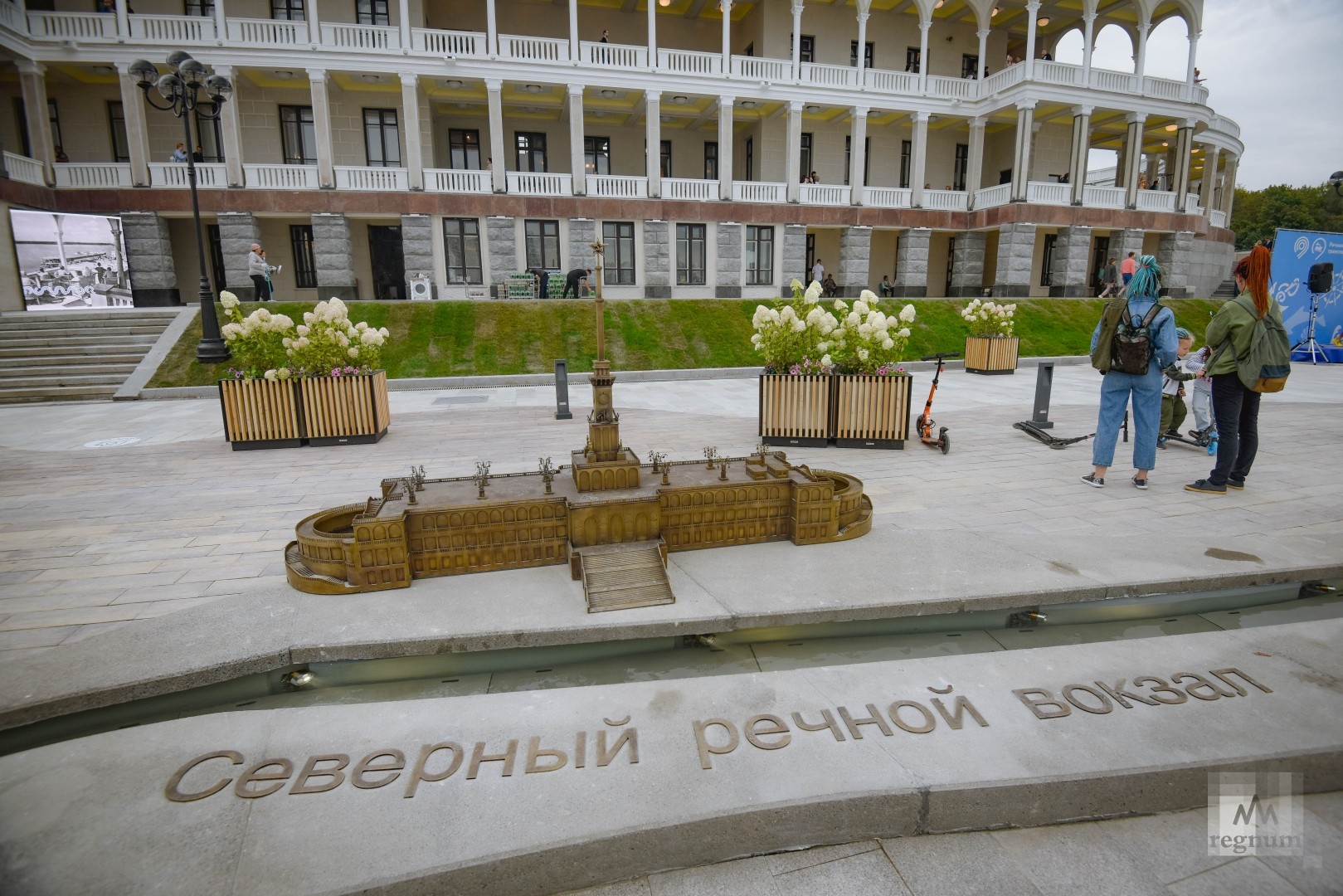 Реконструкция речного вокзала москва