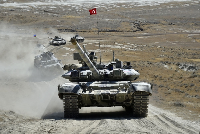 Азербайджано-турецкие совместные широкомасштабные тактические учения в 2020 году 