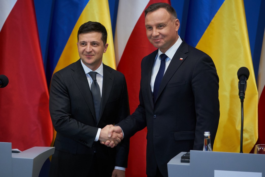 Зеленский анонсировал визит главы Польши на Украину в октябре