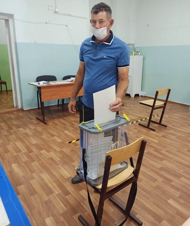 Голосование. Астраханская область 