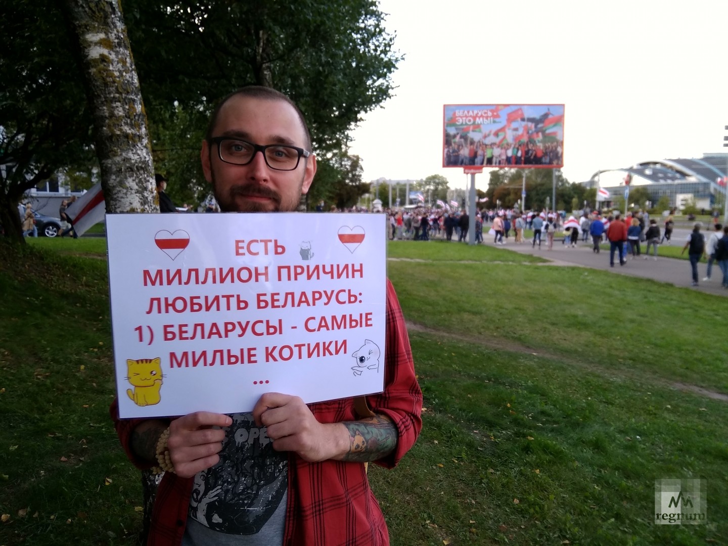 Протесты в Белоруссии не утихают — фоторепортаж ИА REGNUM