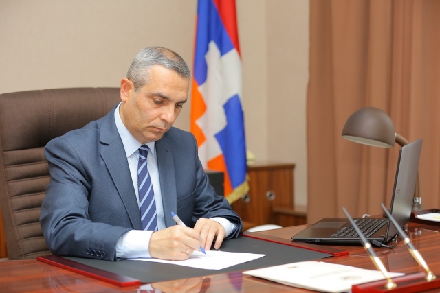 Министр иностранных дел Нагорно-Карабахской республики (Республики Арцах) Масис Маилян 