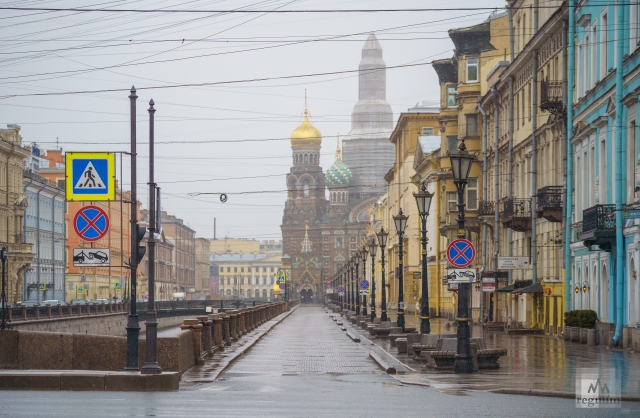 Санкт-Петербург во время карантина