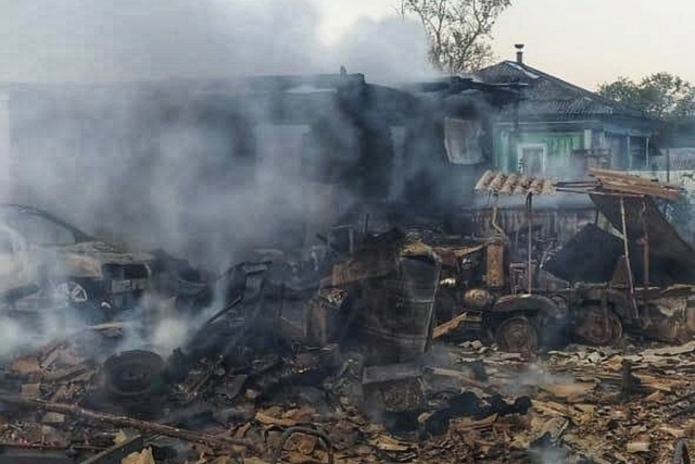 В Курганской области при пожаре в частном доме погибли пенсионеры