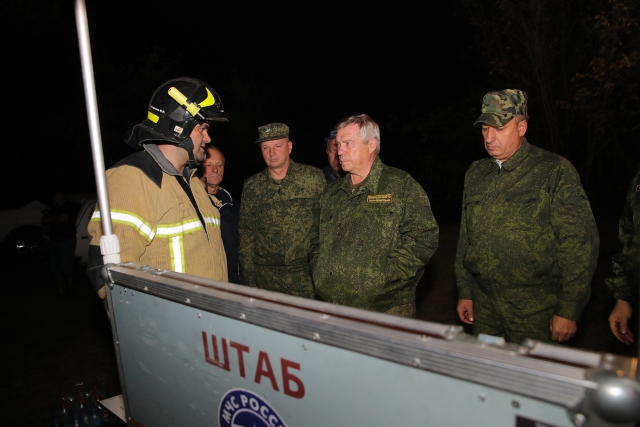 Ростовский губернатор: «Ситуация с пожарами остаётся пока сложной»