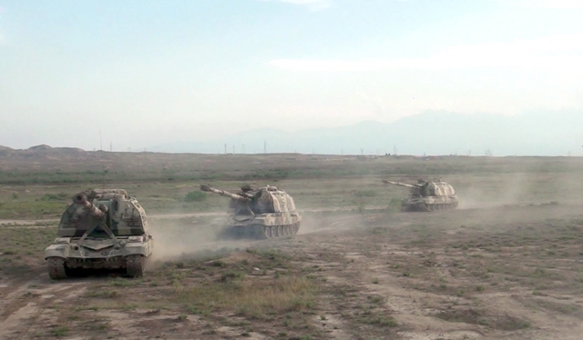 Азербайджанская самоходная артиллерия 