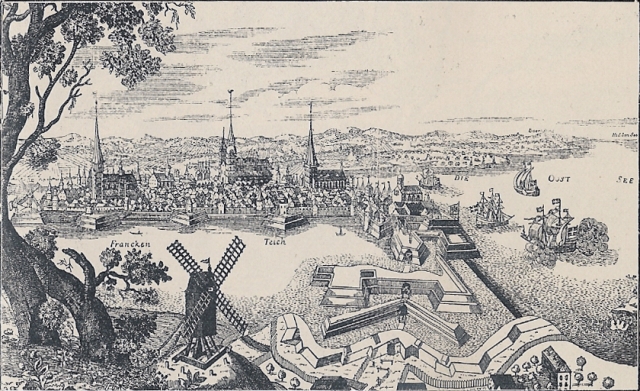 Штральзунд в 1715 году