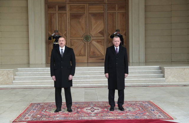 Ильхам Алиев и Реджеп Тайип Эрдоган 