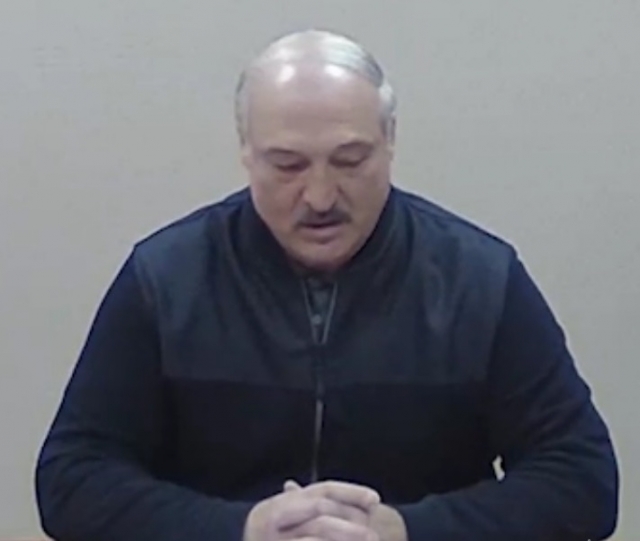 Александр Лукашенко во время встречи в СИЗО с представителями белорусской оппозиции. 10 октября 2020  