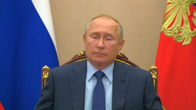 Владимир Путин провёл в режиме видеоконференции совещание с постоянными членами Совета Безопасности 