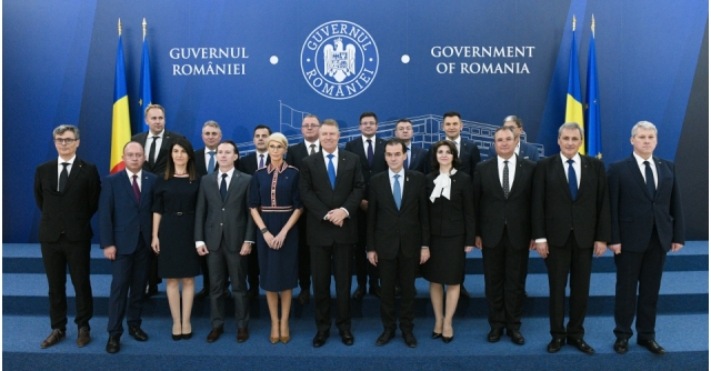 Правительство Румынии перед неформальным заседанием 