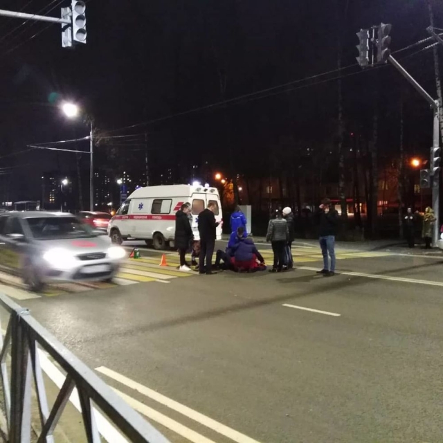 В Ярославле на «безопасной и качественной дороге» сбили пешехода