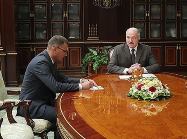 Александр Лукашенко и Андрей Кунцевич 