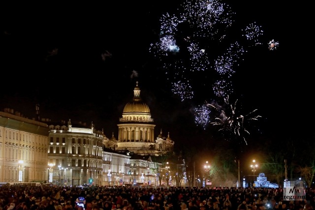 Новогодняя ночь в Петербурге (1 января 2020 года)
