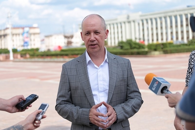Бывший кандидат в президенты Белоруссии Валерий Цепкало 