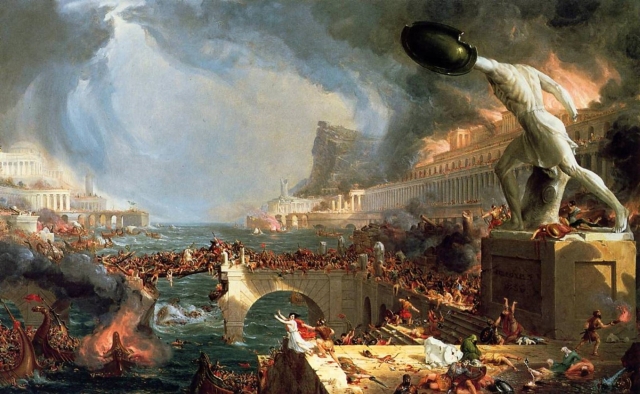 Томас Коул. Путь империи — разрушение. 1841