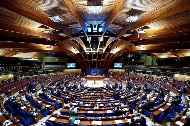 Пленарное заседание ПАСЕ в штаб-квартире Совета Европы в Страсбурге