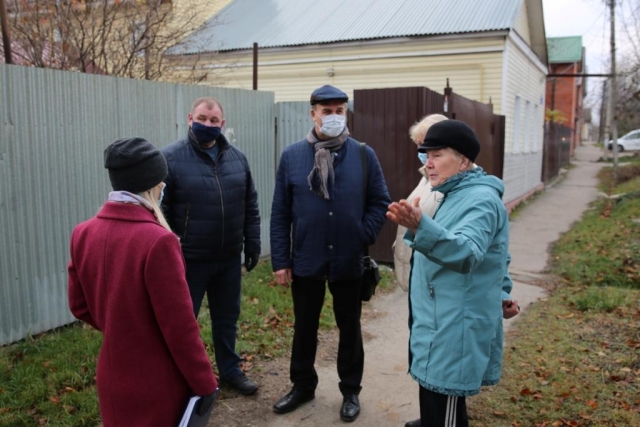 В Калуге проверили тротуары в микрорайоне Малинники - ИАREGNUM