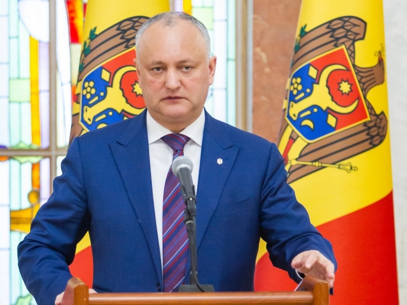 Додон рассказал, когда лучше провести досрочные выборы в парламент Молдавии