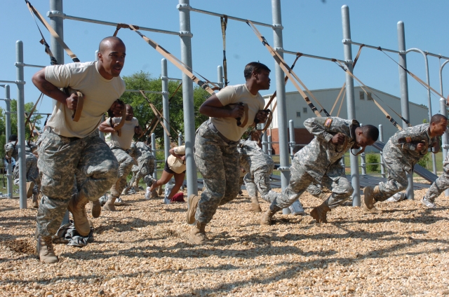 Физическая подготовка в армии США 