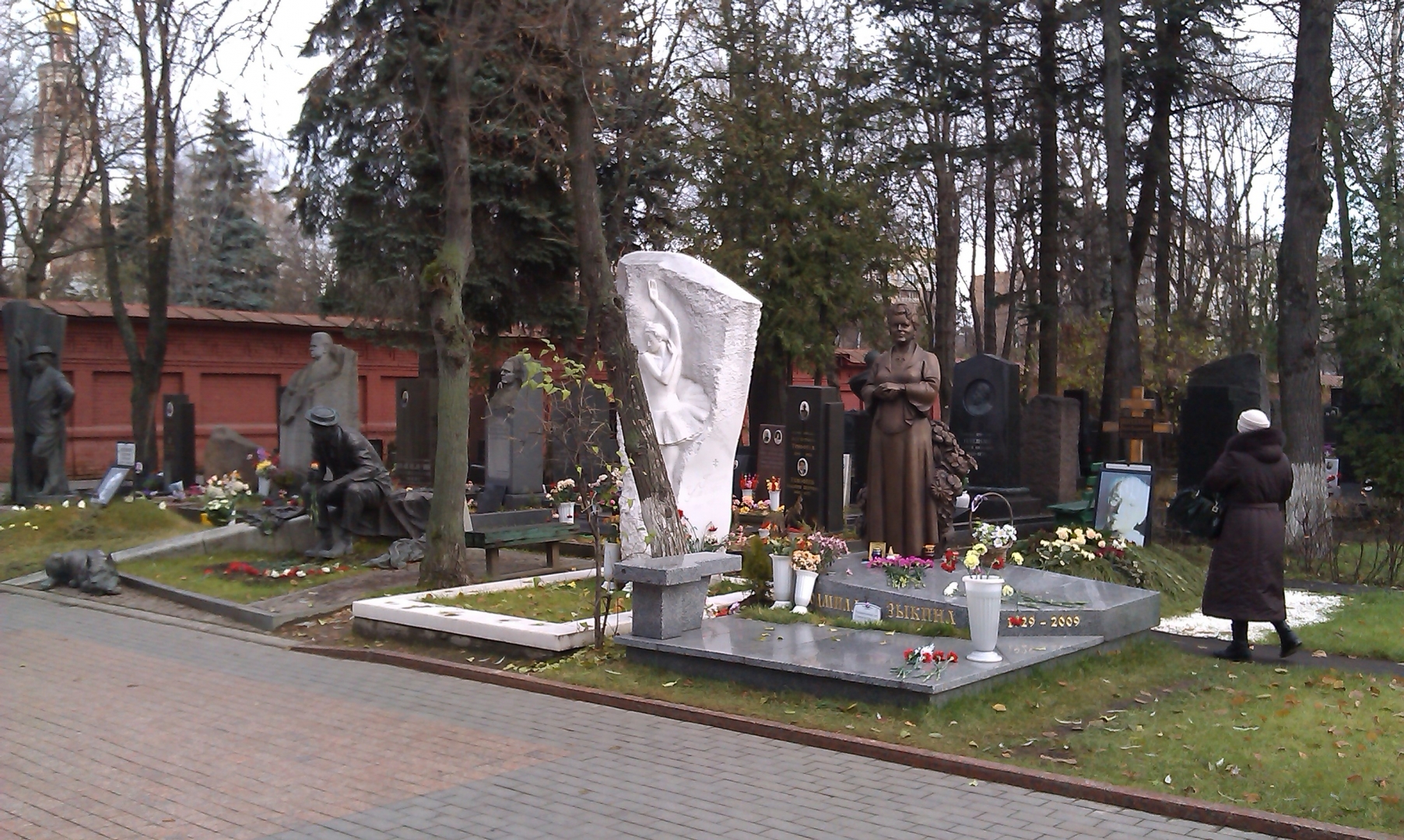 Могилы известных людей на новодевичьем кладбище фото