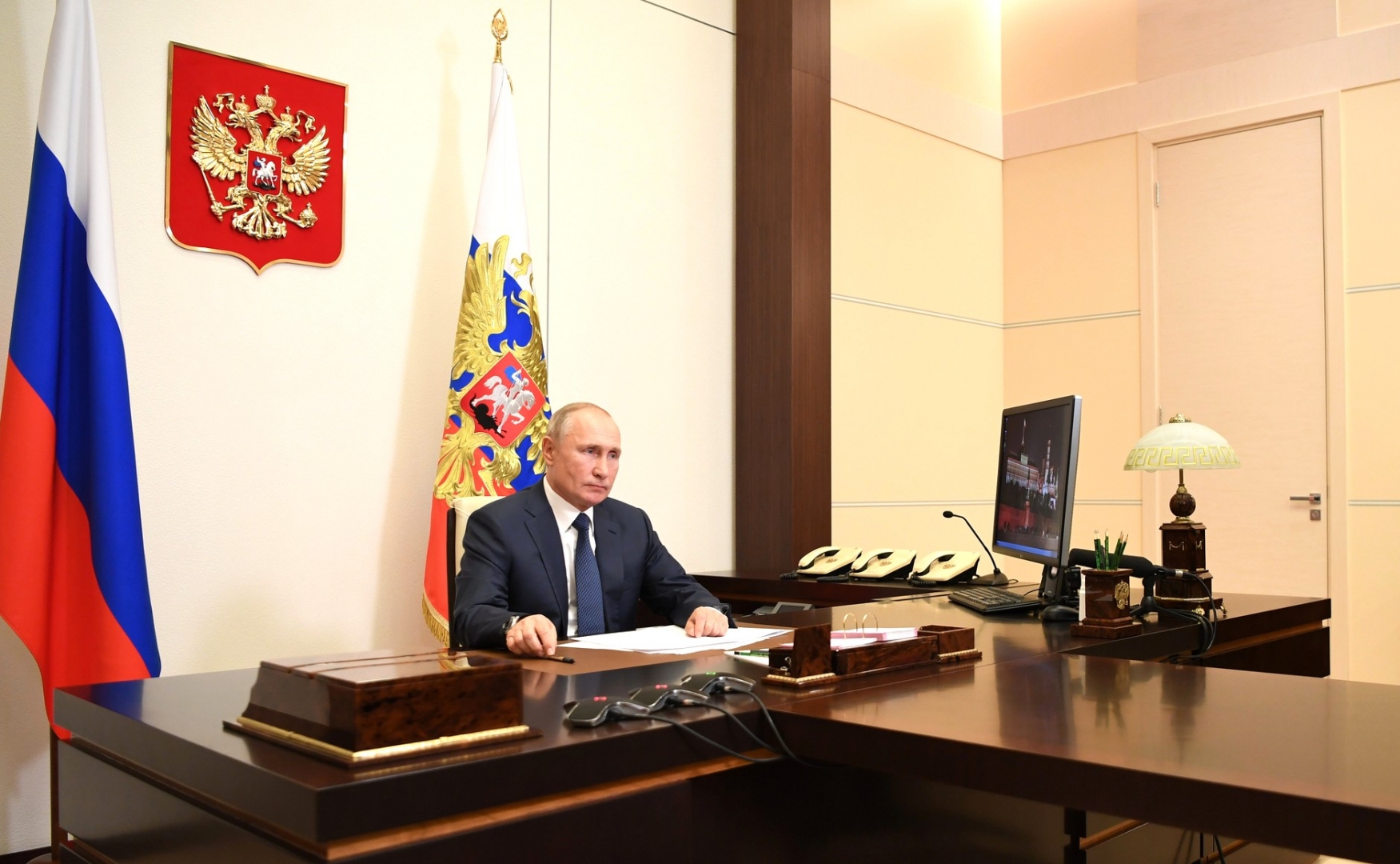 Заявление Владимира Путина о подписании договора о прекращении огня между Азербайджаном и Арменией
