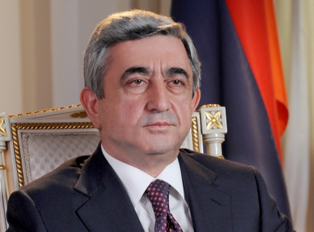 Бывший президент Армении Серж Саргисян 