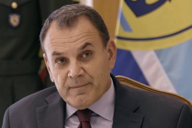 Министр национальной обороны Греции Никос Панайотопулос
